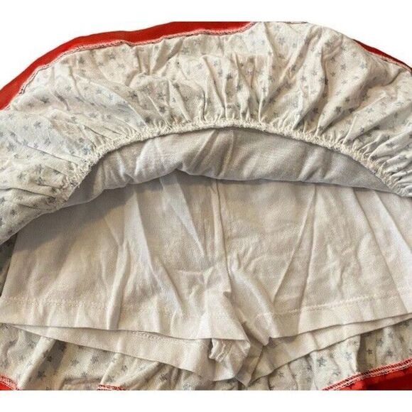 🦄3/$25🦄 Red White & Blue Jersey Tulle Tutu Skort with Stars and Stripes 5T - Picture 4 of 5